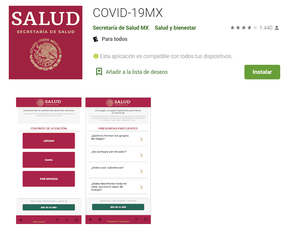 app covid-19mx