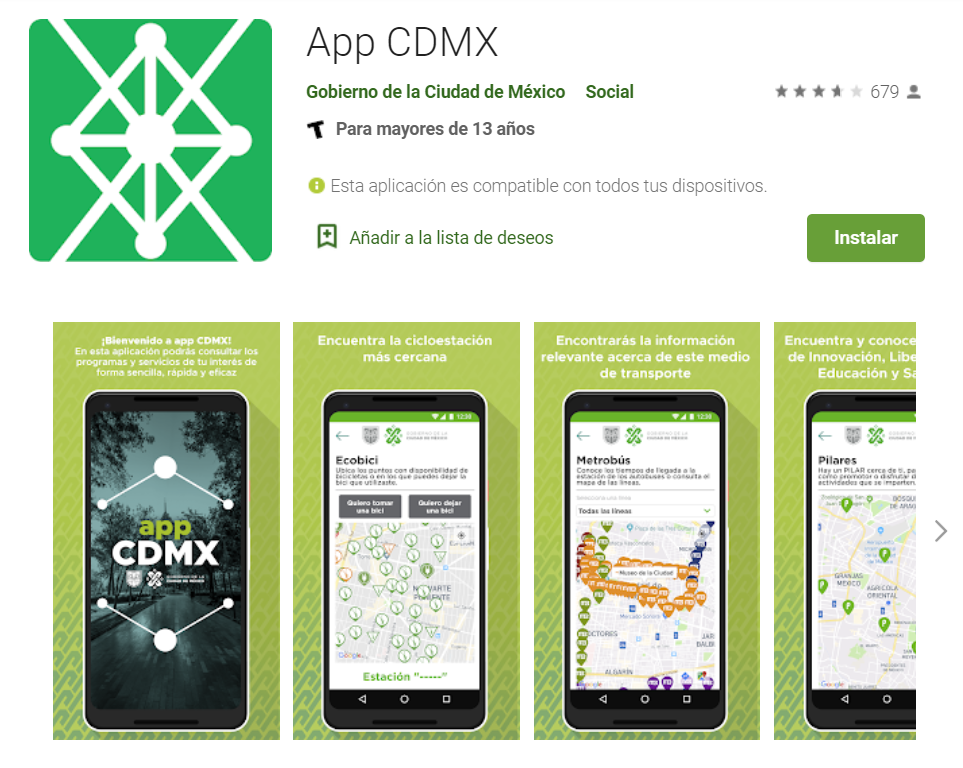 app cdmx